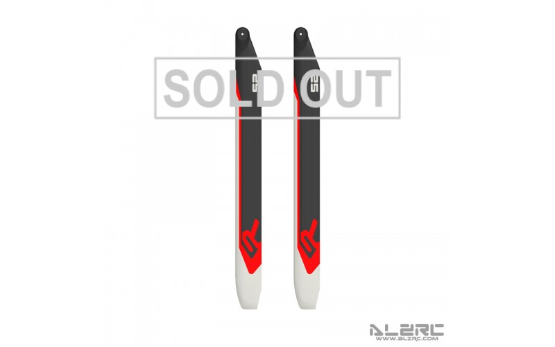 ALZRC - R Carbon Fiber Blades - 520mm - Orange